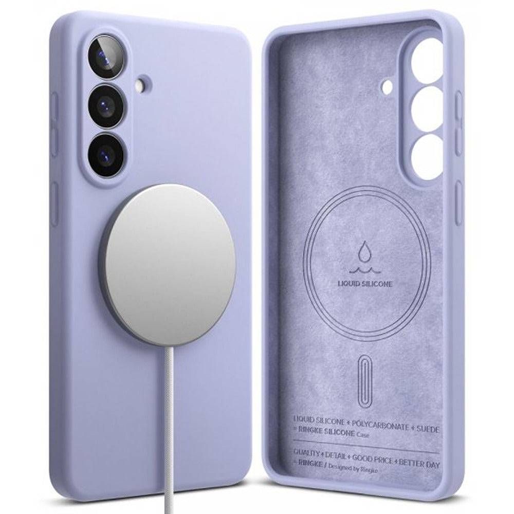 Ringke Samsung Galaxy S26 Plus Cover Silikone Magnetic Lilla