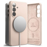 Ringke Samsung Galaxy S26 Skal Silikone Magnetic Rosa
