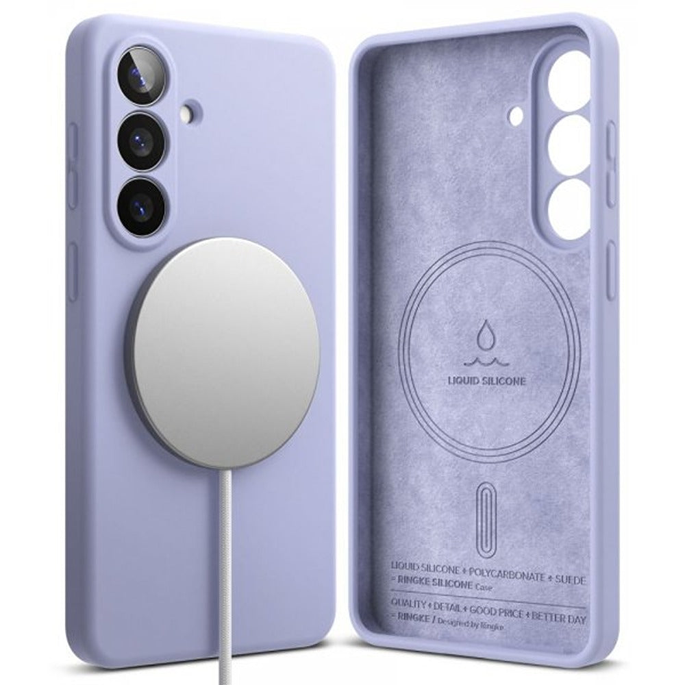 Ringke Samsung Galaxy S26 Cover Silikone Magnetic Lilla