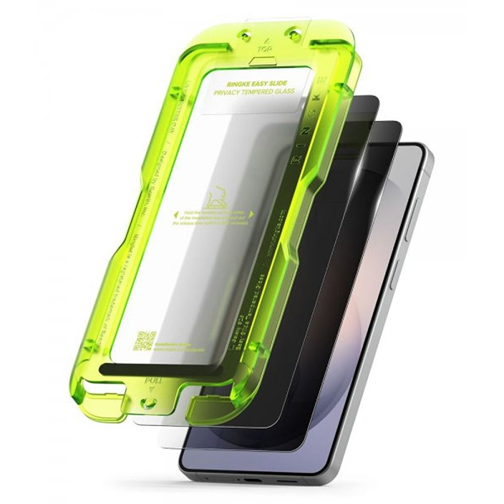Ringke Samsung Galaxy S26 Skærmbeskyttelse Easy Slide Privacy 2-pak