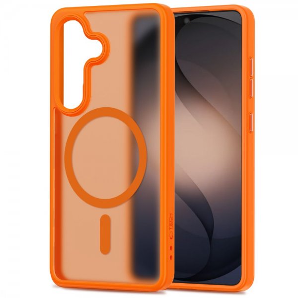 Tech-Protect Samsung Galaxy S26 Cover MagMat MagSafe Orange