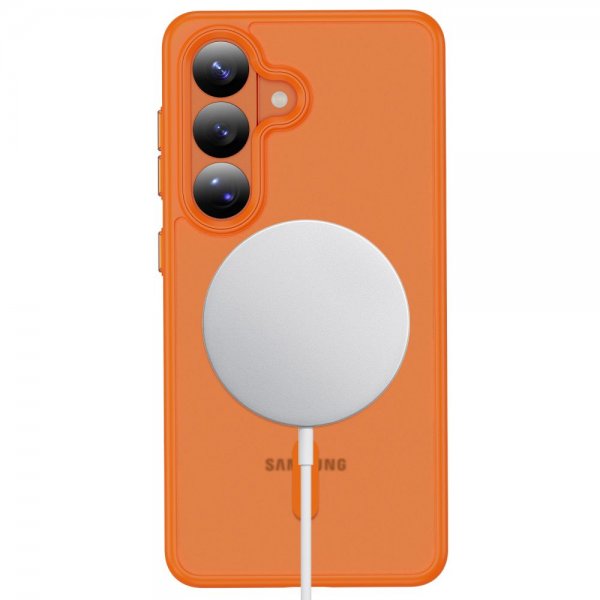 Tech-Protect Samsung Galaxy S26 Cover MagMat MagSafe Orange