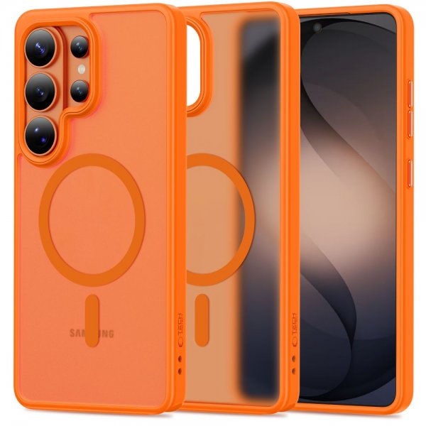 Tech-Protect Samsung Galaxy S26 Ultra Cover MagMat MagSafe Orange