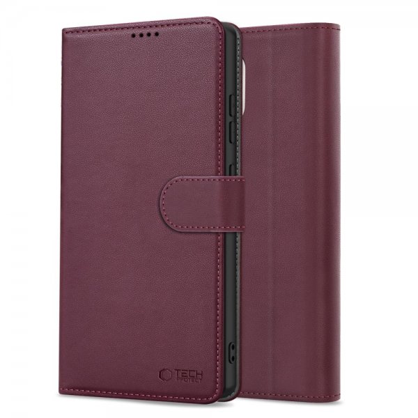 Tech-Protect Samsung Galaxy A57 Cover Wallet Rød