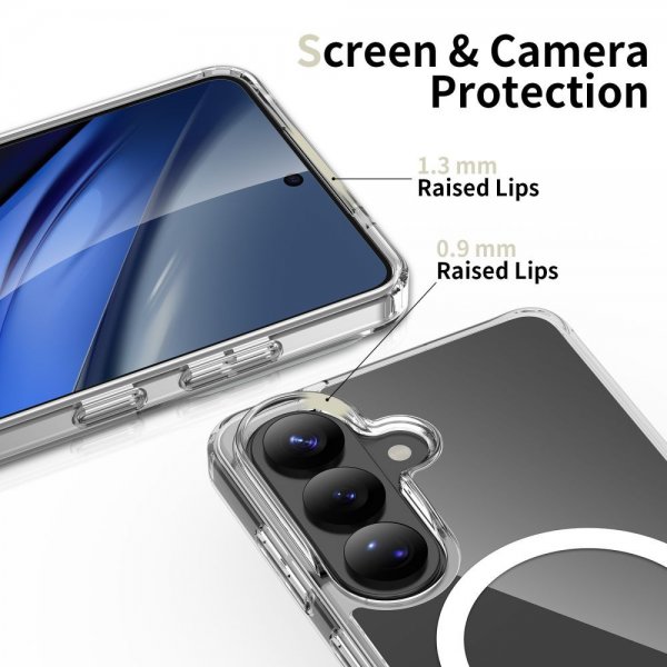 Tech-Protect Samsung Galaxy A36/A56/A37 Cover FlexAir Hybrid MagSafe Transparent