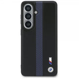 BMW Samsung Galaxy S26 Cover Perforated Stripe MagSafe Sort Blå