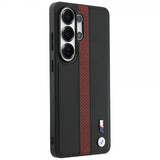 BMW Samsung Galaxy S26 Ultra Cover Perforated Stripe MagSafe Sort Rød