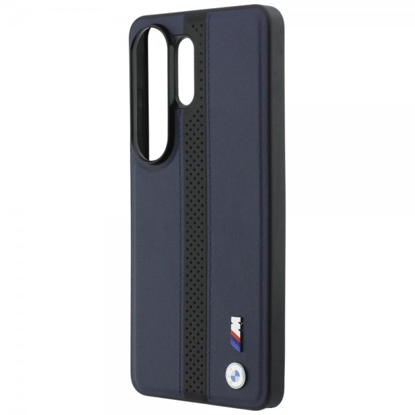 BMW Samsung Galaxy S26 Ultra Cover Perforated Stripe MagSafe Blå Sort