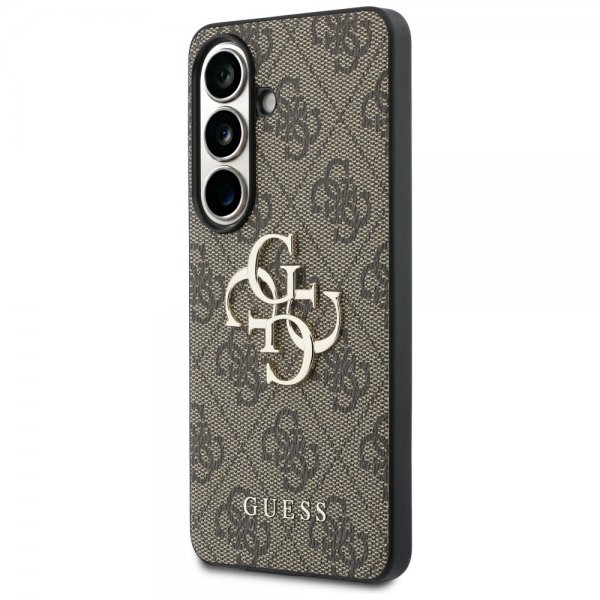 Guess Samsung Galaxy S26 Cover 4G Metal Logo Brun