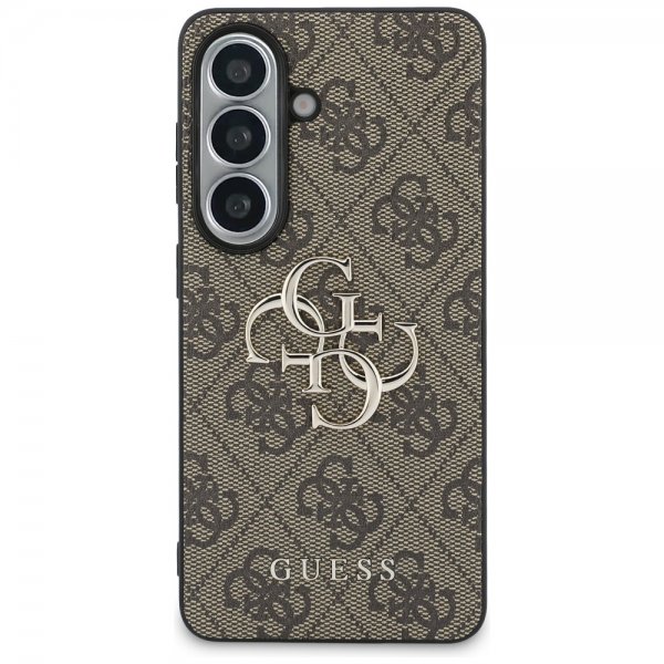 Guess Samsung Galaxy S26 Cover 4G Metal Logo Brun