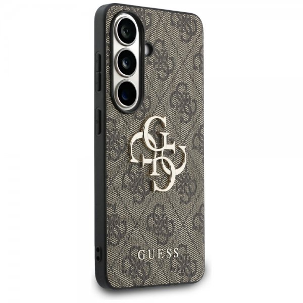 Guess Samsung Galaxy S26 Cover 4G Metal Logo Brun