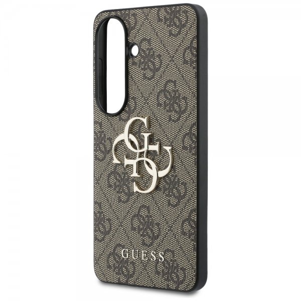 Guess Samsung Galaxy S26 Plus Cover 4G Metal Logo Brun
