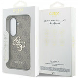 Guess Samsung Galaxy S26 Plus Cover 4G Metal Logo Brun