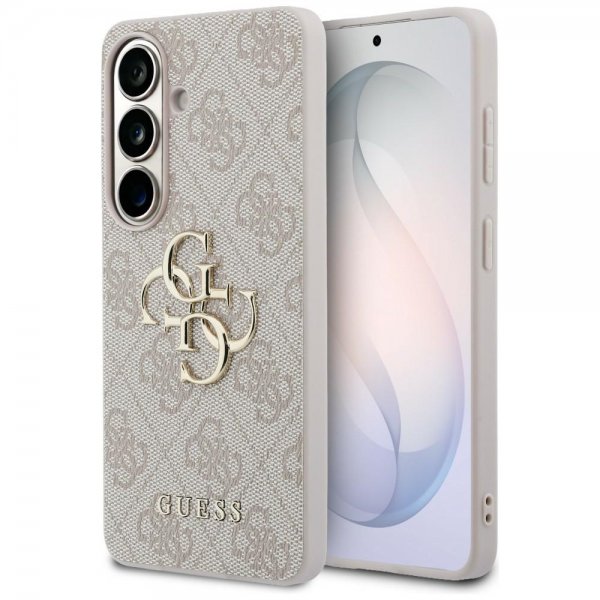 Guess Samsung Galaxy S26 Plus Cover 4G Metal Logo Rosa