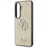 Guess Samsung Galaxy S26 Cover Fixed Glitter Guld