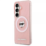 Karl Lagerfeld Samsung Galaxy S26 Cover Choupette MagSafe Pink