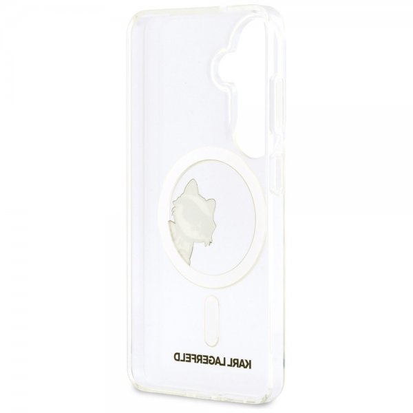 Karl Lagerfeld Samsung Galaxy S26 Cover Choupette Peekaboo MagSafe Transparent