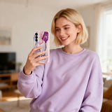 Tech-Protect Samsung Galaxy A57 Cover Icon Pink Marble