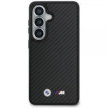 BMW Samsung Galaxy S26 Cover Kevlar MagSafe M Logo Sort
