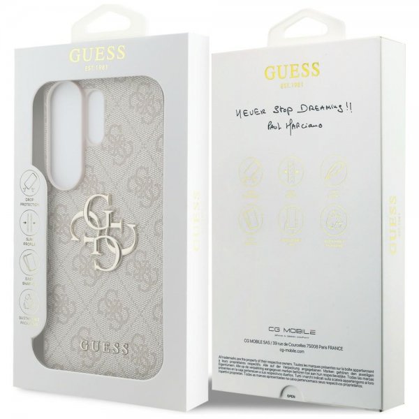 Guess Samsung Galaxy S26 Ultra Cover 4G Metal Logo Rosa