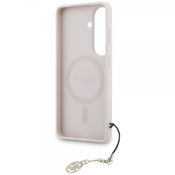Guess Samsung Galaxy S26 Cover 4G Charm MagSafe Rosa
