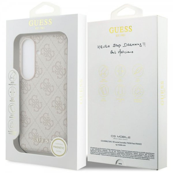 Guess Samsung Galaxy S26 Cover 4G Charm MagSafe Rosa