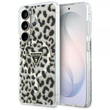 Gæt Samsung Galaxy S26 Cover Leopard Print MagSafe Sort Hvid