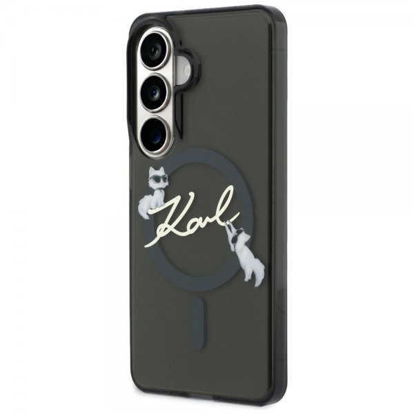 Karl Lagerfeld Samsung Galaxy S26 Plus Cover Script MagSafe Sort