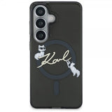 Karl Lagerfeld Samsung Galaxy S26 Plus Cover Script MagSafe Sort