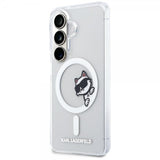 Karl Lagerfeld Samsung Galaxy S26 Plus Cover Choupette Peekaboo MagSafe Transparent