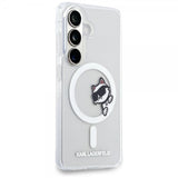 Karl Lagerfeld Samsung Galaxy S26 Plus Cover Choupette Peekaboo MagSafe Transparent