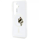 Karl Lagerfeld Samsung Galaxy S26 Plus Cover Choupette Peekaboo MagSafe Transparent