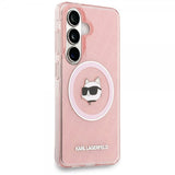 Karl Lagerfeld Samsung Galaxy S26 Plus Cover Choupette MagSafe Rosa