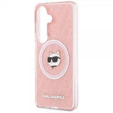 Karl Lagerfeld Samsung Galaxy S26 Plus Cover Choupette MagSafe Rosa