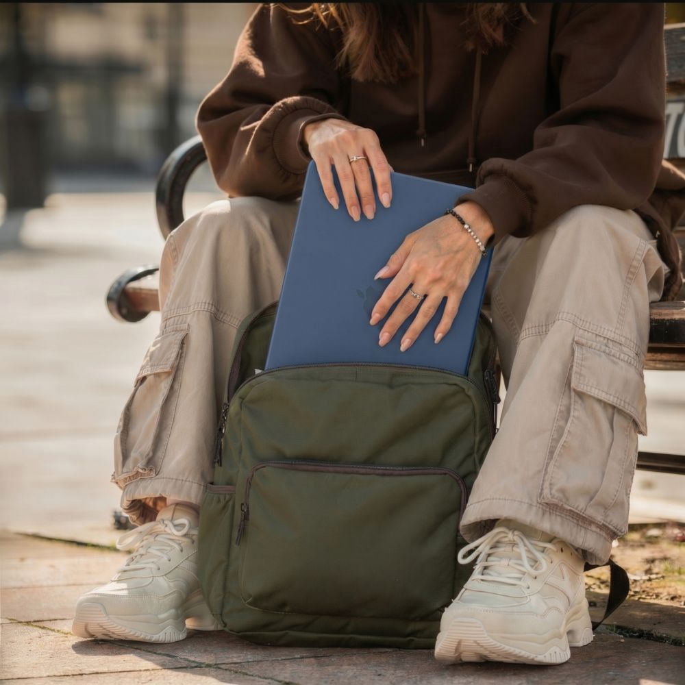 Tech-Protect MacBook Neo 13 Cover SoftShell Blå