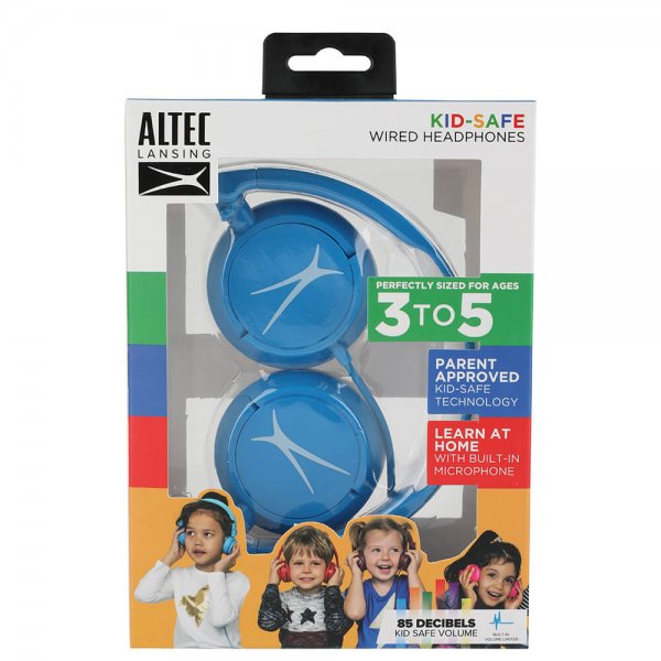 Altec Lansing Høretelefoner Børn Kablet On-Ear Blå