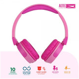 Altec Lansing Høretelefoner Børn Trådløs 2i1 On-Ear Lyserød