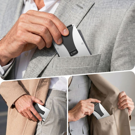 Tech-Protect Pung Thorn RFID Sølv