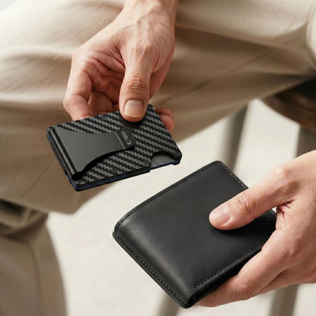 Tech-Protect Pung Thorn RFID Kulfiber Sort