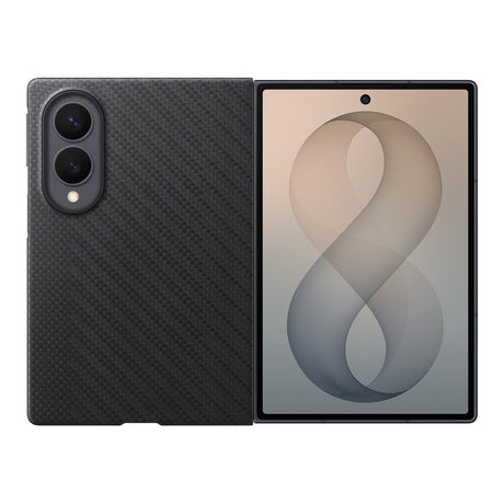 Samsung Original Samsung Galaxy Z Fold 8 Cover Carbon Magnet Case Sort