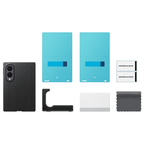 Samsung Original Samsung Galaxy Z Fold 8 Cover Carbon Magnet Case Sort