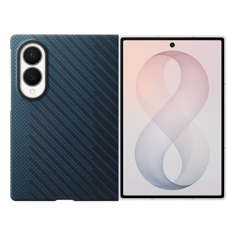 Samsung Original Samsung Galaxy Z Fold 8 Cover Carbon Magnet-etui Blå