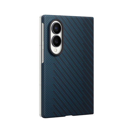 Samsung Original Samsung Galaxy Z Fold 8 Cover Carbon Magnet-etui Blå