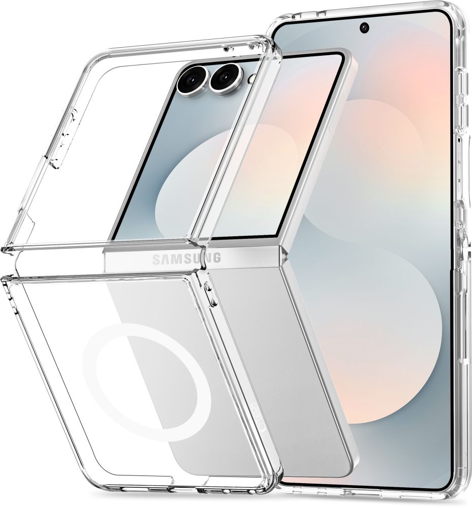 Tech-Protect Samsung Galaxy Z Flip 8 Cover FlexAir Hybrid MagSafe Klar