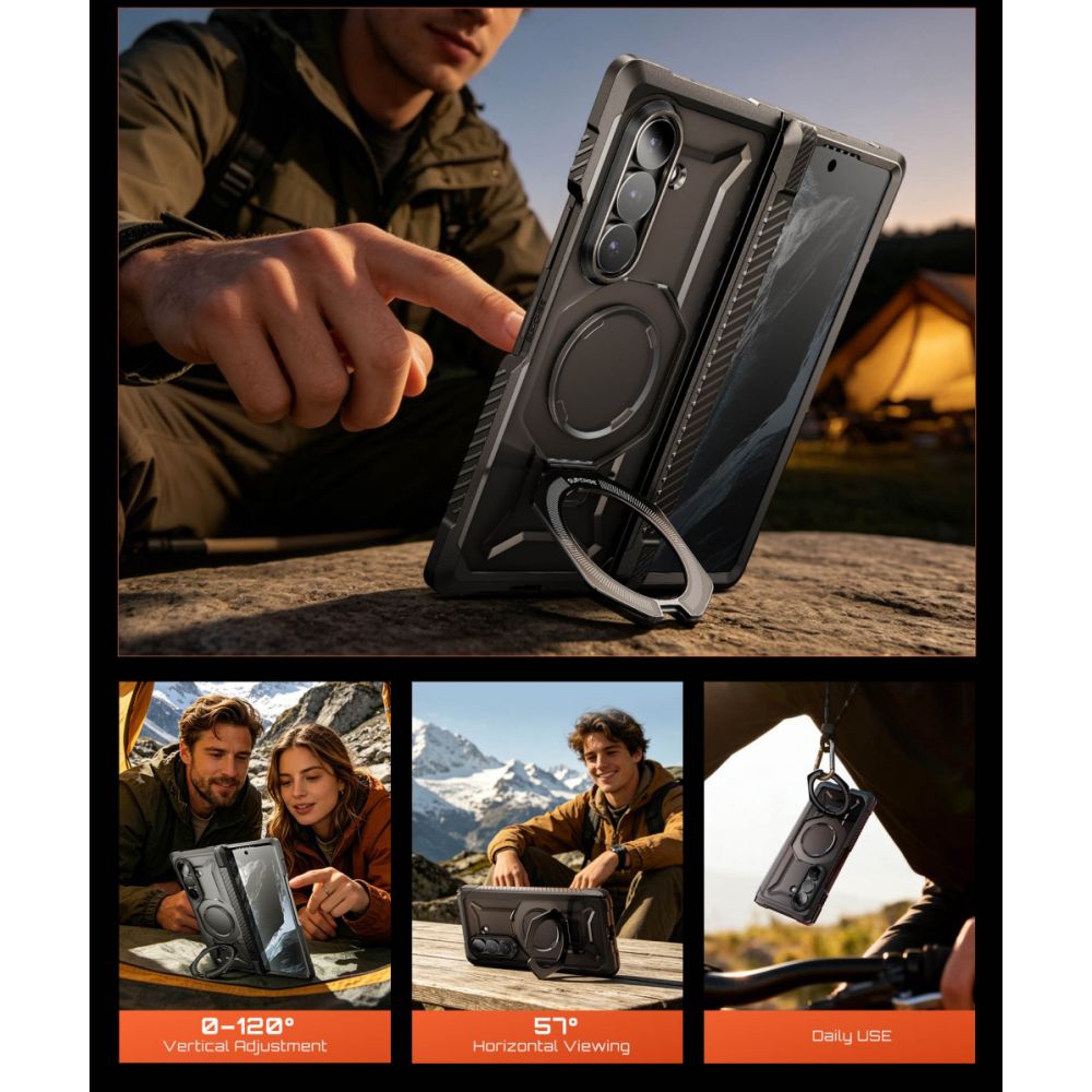 Supcase Samsung Galaxy Z Fold 8 Ultra Cover UB Grip MagSafe Sort