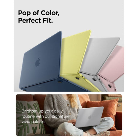 Spigen MacBook Neo 13 Cover Air Skin Frost Clear