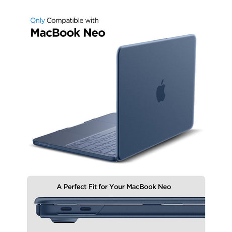 Spigen MacBook Neo 13 Cover Air Skin Frost Indigo
