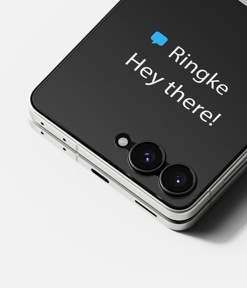 Ringke Samsung Galaxy Z Flip 8 Skærmbeskytter Easy Slide 2-pack