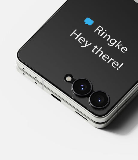 Ringke Samsung Galaxy Z Flip 8 Skærmbeskytter Easy Slide 2-pack