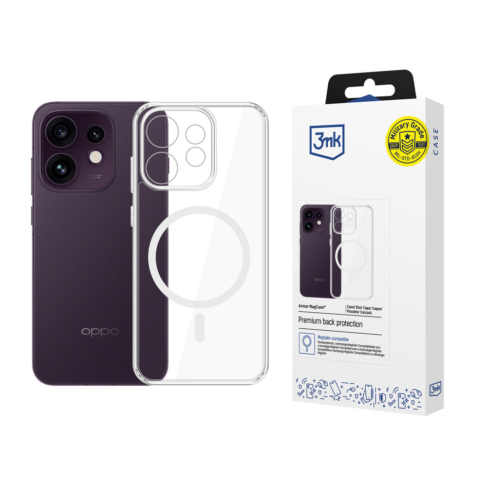 3mk Oppo Reno16 F Cover Armor MagCase Klar